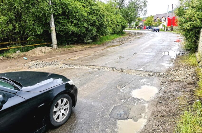  Reparăm una, stricăm alta: ”Bătaie de joc la adresa șoferilor din Bistrița” (FOTO)