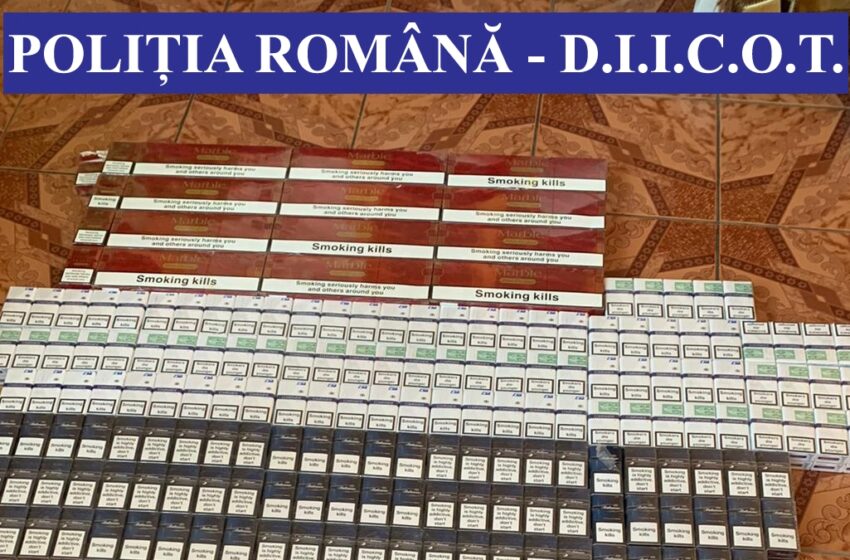  Bistrița-Năsăud: 40 de percheziții într-un dosar de contrabandă cu țigarete din Ucrania. Acestea erau ascunse printre paleți (FOTO)