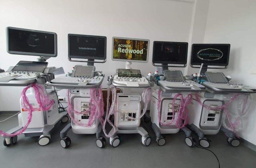  La spitalul orășenesc Beclean,  a fost livrat un nou lot de dotări medicale