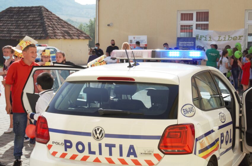  Vacanță în siguranță! Ateliere cu specific preventiv, organizate de polițiștii bistrițeni