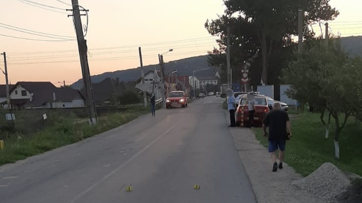  O fetiță a fost accidentată de o mașină în Beclean. Aceasta circula în calitate de pieton
