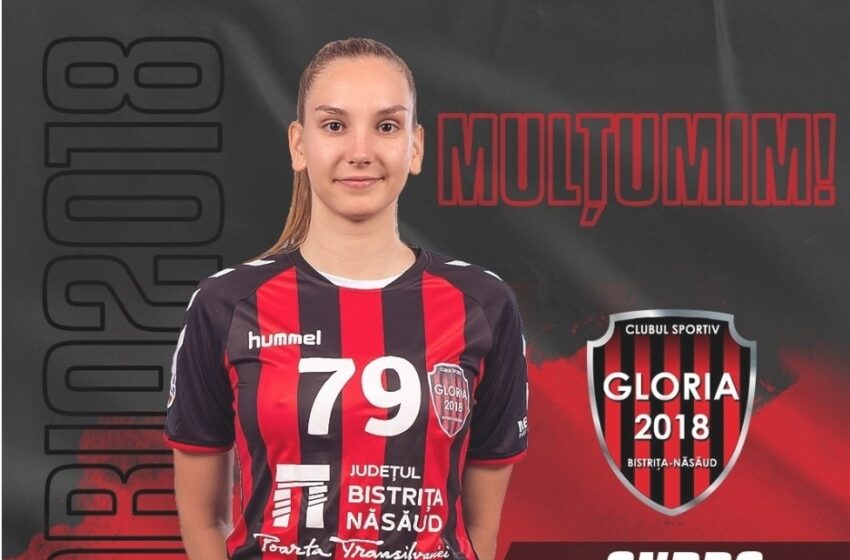  Handbalista Andra Moroianu pleacă de la Gloria Bistrița-Năsăud