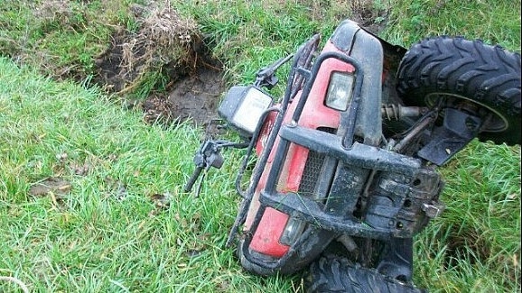  Accident cu ATV-urile în Colibița. O tânără a fost rănită