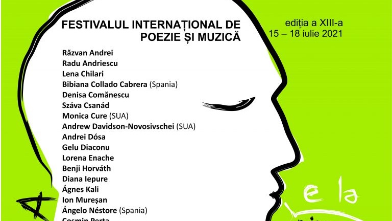  Festivalul ,,Poezia e la Bistrița”. Patru zile ,,în rime”, alături de invitați speciali