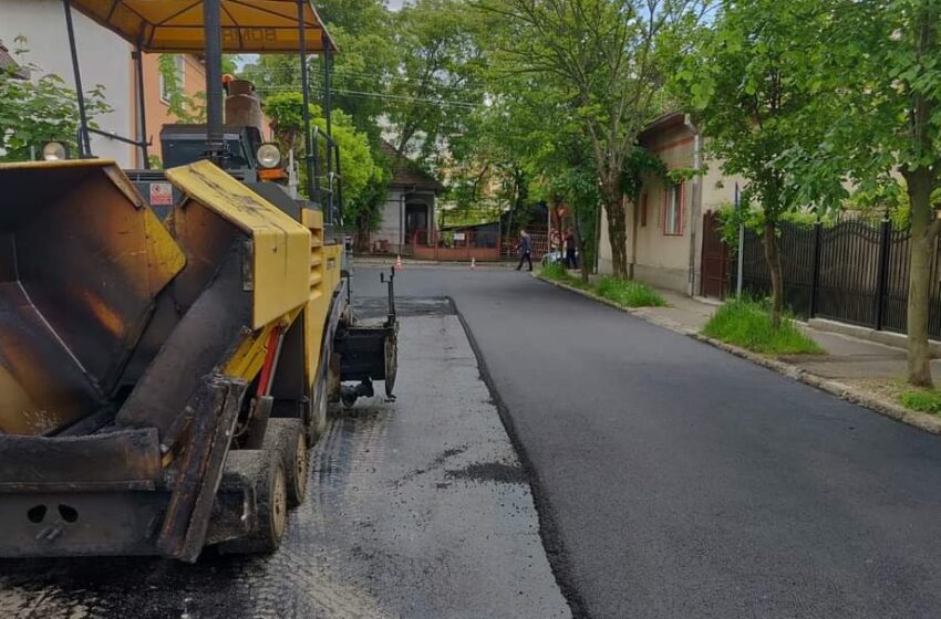  Primărie: Lista străzilor pe care se execută lucrări în această săptămână, în Bistrița
