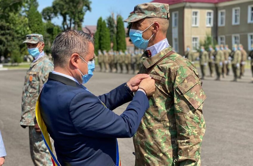  Batalionul 405 Sprijin Logistic ,,Năsăud” la 20 de ani de activitate.Mesajul primarului Ioan Turc