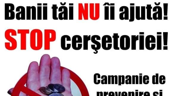  Primăria Bistrița: Start campaniei de prevenire și combatere a cerșetoriei!
