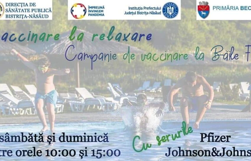  Vaccinare la relaxare – activități de vaccinare la Băile Figa și în acest sfârșit de săptămână!