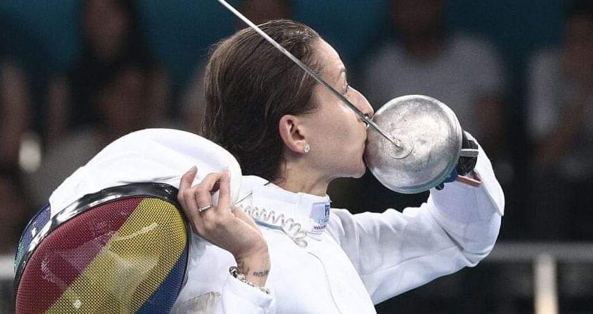  Scrimă: Ana Maria Popescu în finala de la Jocurile Olimpice la Tokyo
