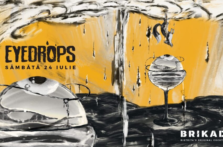  BRIKADA aduce armonia de weekend, pe pietonal! Trupa EYEDROPS concertează în inima Bistriței