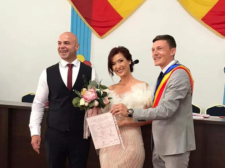  Viceprimarul din Năsăud, Marius Bodea s-a căsătorit (FOTO)
