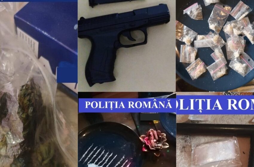  Percheziții în cadrul unui dosar penal de tâlhărie. Un tânăr a fost sechestrat într-o mașină timp de mai multe ore