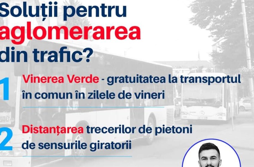  Consilierul local Nicolae Păvălean propune soluții pentru reducerea aglomerării din trafic! Află care sunt variantele