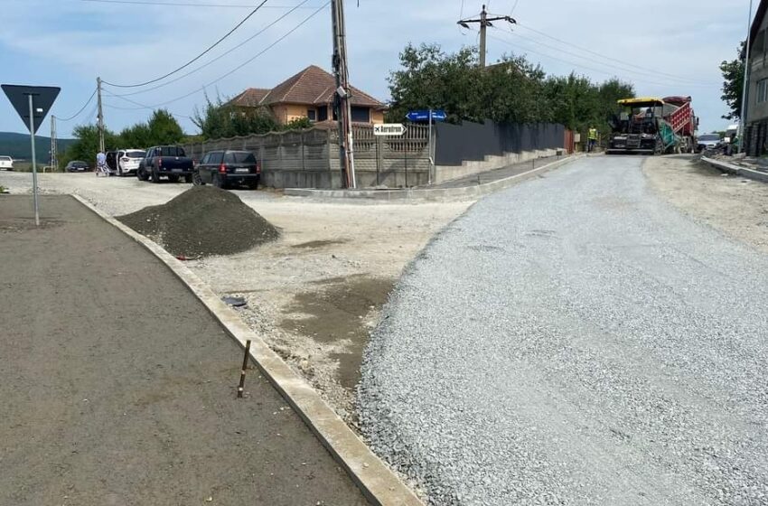  ( FOTO) FERICIRE pe Valea Ghinzii! Lucrările executate de MIS GROUP par să prindă avânt