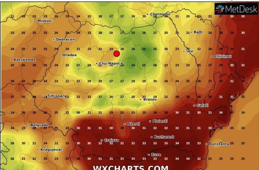  Prognoza meteo: Bistrița-Năsăud (18.08.2021)