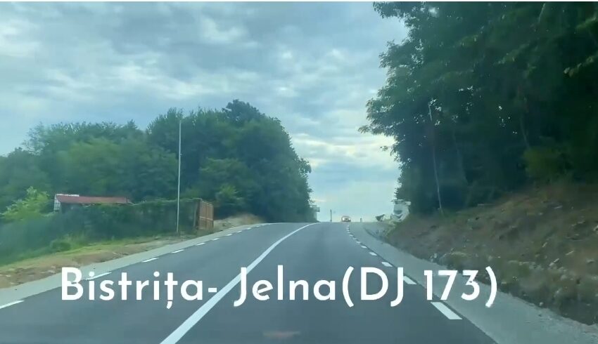 Tronsonul de drum Bistrița-Jelna(1,3 km) din DJ173 a fost finalizat (vezi VIDEO)