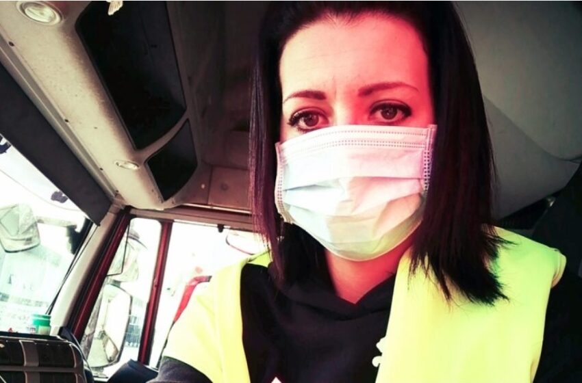  Laura a renunțat la tot pentru a deveni șofer de TIR: „Colegii români m-au chinuit. Spuneau să plec să cos șosete“