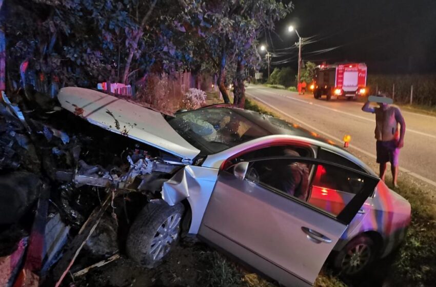  Accident la Galații Bistriței. Trei persoane au fost rănite !