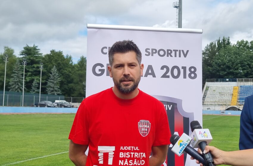  FOTBAL: CS Gloria Bistrița-Năsăud selecționează tineri talentați iubitori de sport! Paul Șomodean: