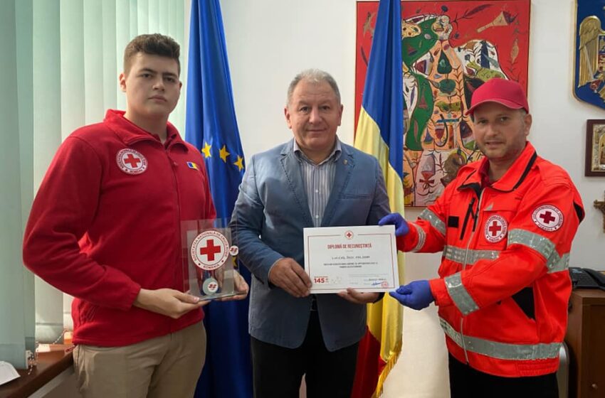  Presedintele  CJ BN , Emil Radu Moldovan : MULȚUMIM Crucea Roșie Română, Filiala Bistrița-Năsăud !
