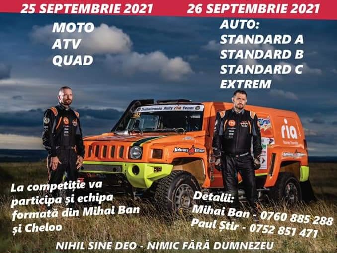  Ultima zi de înscrieri la concursul de OFF ROAD din Căianu Mic! Cheloo, invitat special!
