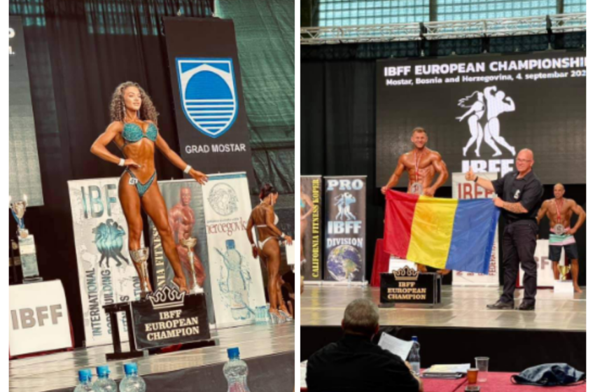  Mai multe premii aduse acasă de doi campioni bistrițeni, la Competiția Internațională a Culturiștilor!