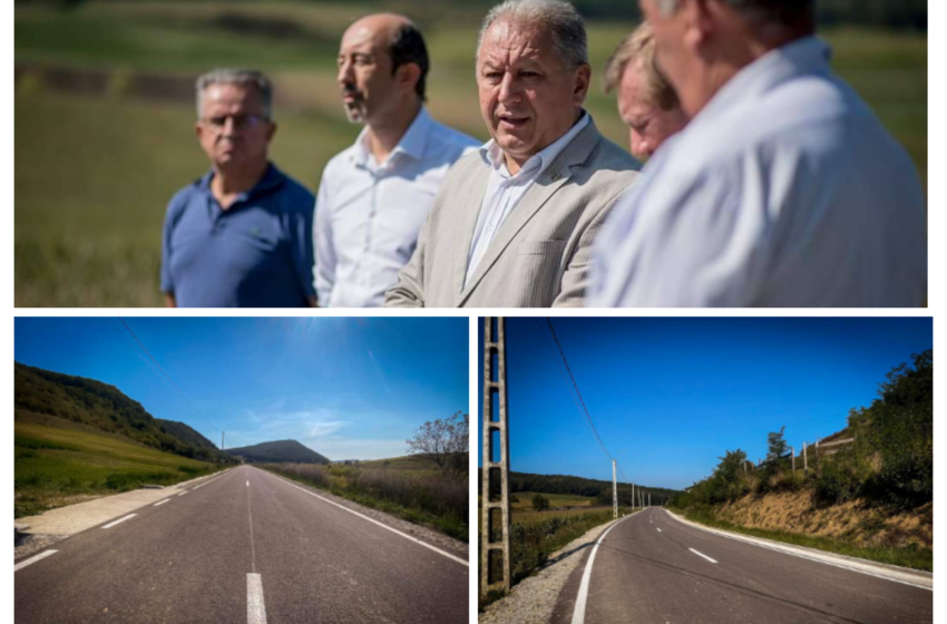  (FOTO) Emil Radu Moldovan: Tronsonul DN 172H Matei-Corvinești a fost modernizat!