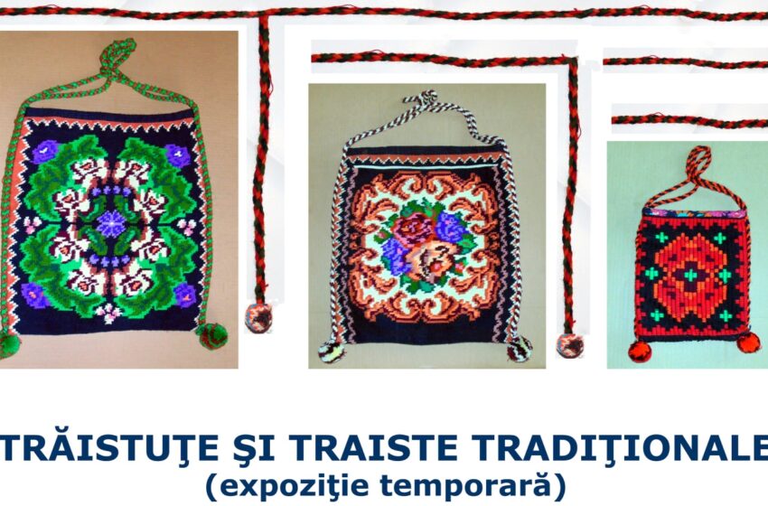  Expoziția „Trăistuţe şi traiste tradiţionale”, la Maieru! O adevărată artă populară, transmisă din generații în generații
