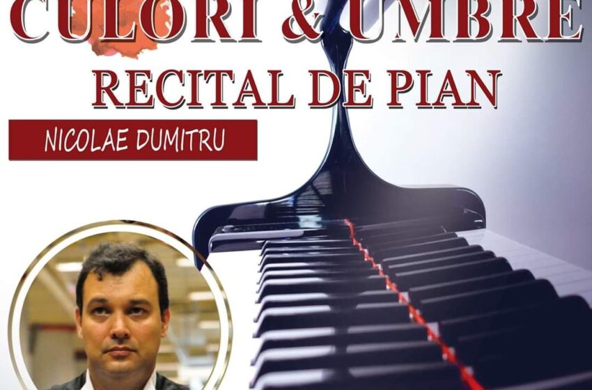  Recital de pian ,,Culori și Umbre”, la Sinagogă! Pianistul a pregătit o surpriză interactivă pentru bistrițeni