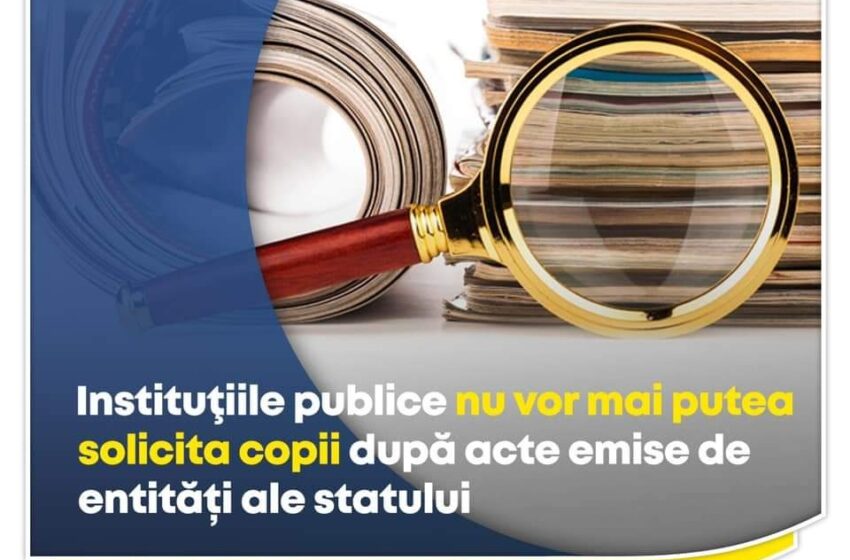  Diana Morar: De la anul va dispărea copia de buletin și dosarul cu șină! Un nou pas spre debirocratizare și simplificare!