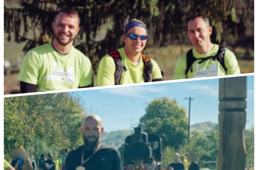  (FOTO) Patru polițiști bistrițeni au participat la ,,Semimaratonul Mocăniței”!