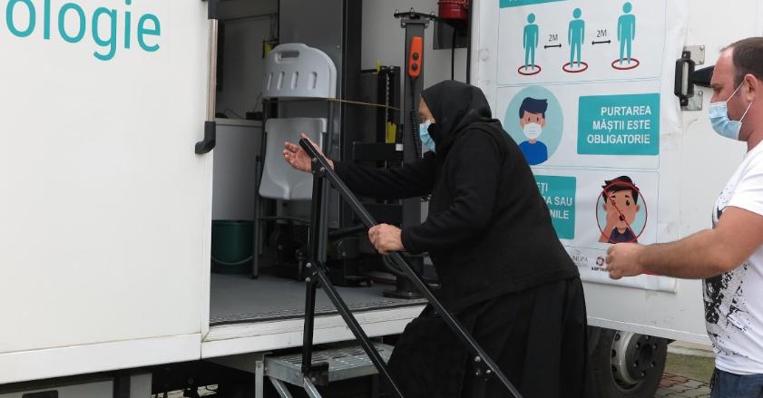  Caravană mobilă pentru radiografie pulmonara GRATUITĂ va sosi la Dispensarul comunei Târlișua