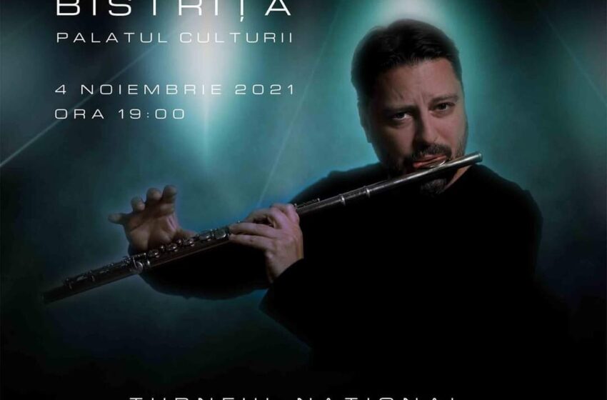  Spectacol ELECTRIC la Bistrița! Flaut și medii electronice audio-vizuale, pentru emoții intense