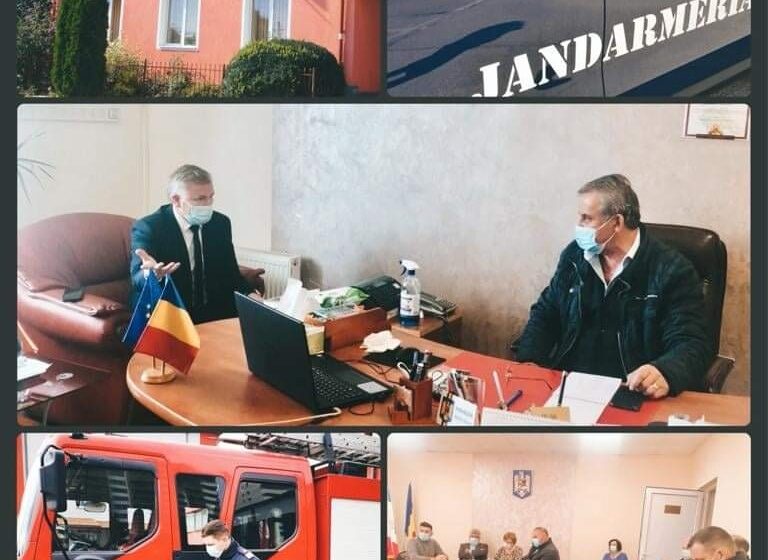  Comuna Monor, pe primul loc în județ la rata de infectări. Prefectul Stelian Dolha a convocat o întâlnire pe această tema