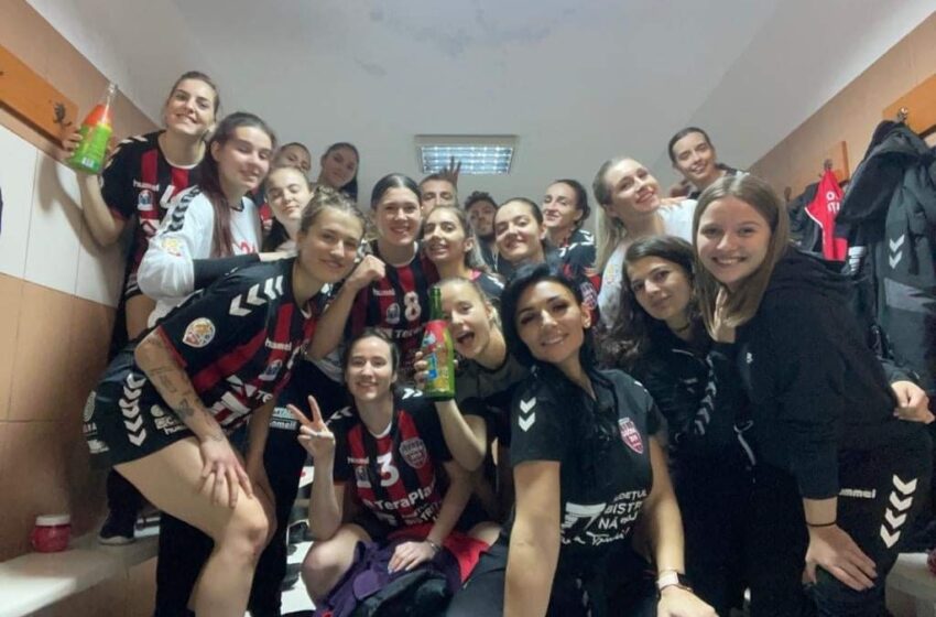  Handbal: Echipa de Divizia A, pe primul loc la final de an! A 8-a victorie, din tot atâtea meciuri
