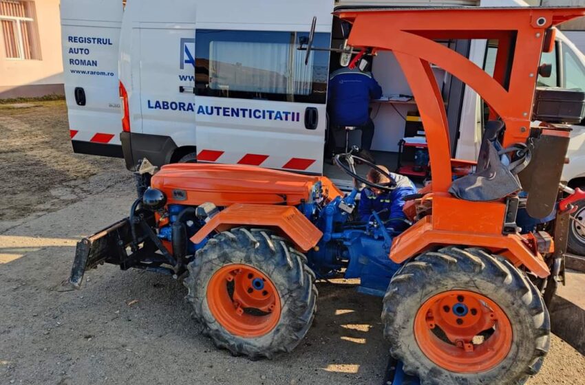  RAR, în sprijinul celor cu tractoare și utilaje agricole! Efectuează ITP-uri la domiciliu, în urma unei cereri scrise