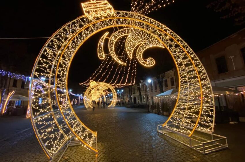  De când va funcționa iluminatul festiv în municipiul Bistrița?