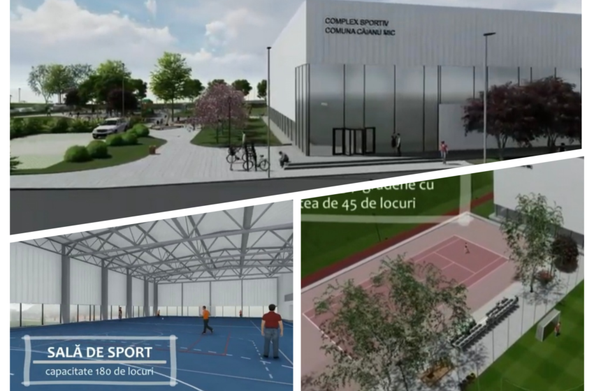  (VIDEO) Căianu Mic: Complexul Sportiv și de Agrement este în curs de realizare! Ce alte surprize se mai pregătesc