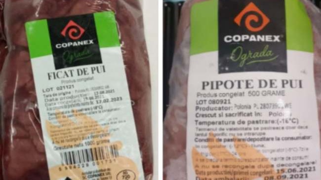  ALERTĂ alimentară! Pipote și ficat de pui, contaminate cu salmonella la Penny. Au fost retrase din magazine