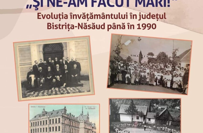  Expoziție. Cea mai veche școală românească atestată la noi în județ! Evoluția învățământului din zonă, până în 1990