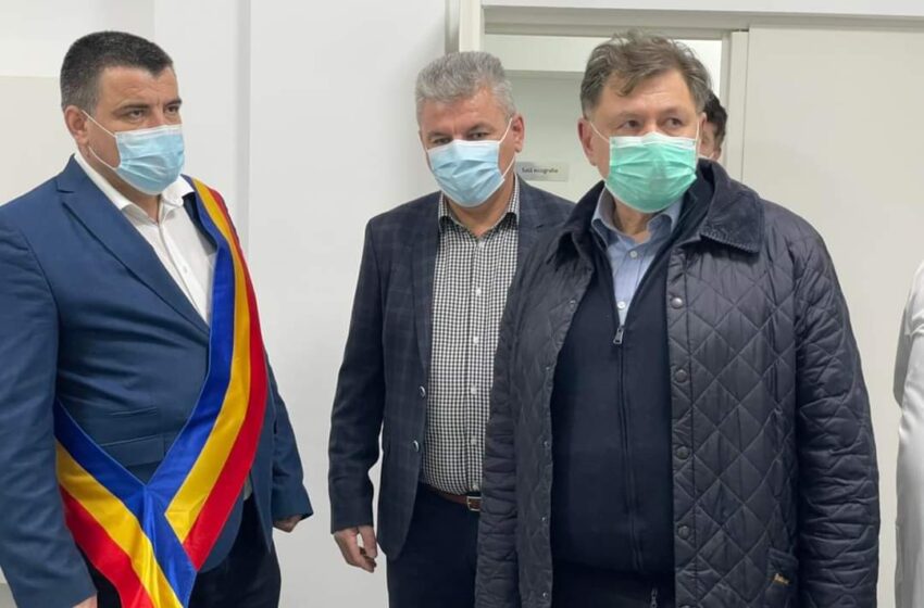  Ministrul Sănătății,  Alexandru  Rafila, în vizită  la noul Ambulatoriu din orașul Beclean !