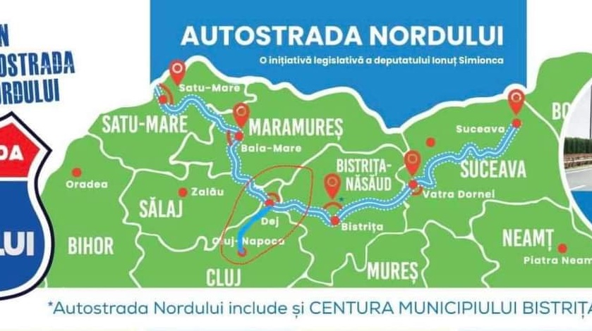  Autostrada Nordului se construiește! Ionuț Simionca: ,,Mă bucur că lupta mea nu este în zadar,,
