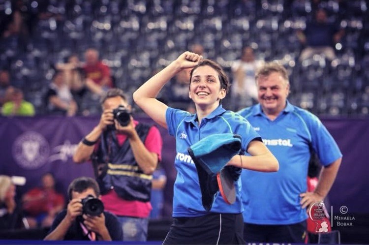  Bistrițeanca Tania Plăian , de la gimnastică, a ajuns campioană la tenis de masă!