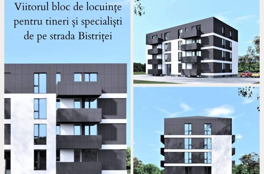  Un nou bloc de ANL-uri se va construi în Năsăud! 16 apartamente, destinate tinerilor și specialiștilor