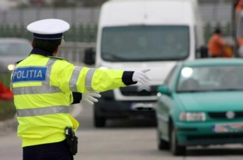  Infracțiuni la nivel rutier pe raza județului. Șoferi prinși drogați, beți și fără permis