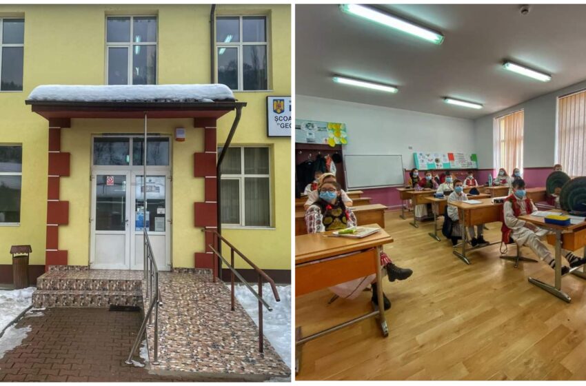  Școala gimnazială din comuna Coșbuc a fost reabilitată și modernizată, pentru ca elevii să aibă condițiile necesare să învețe