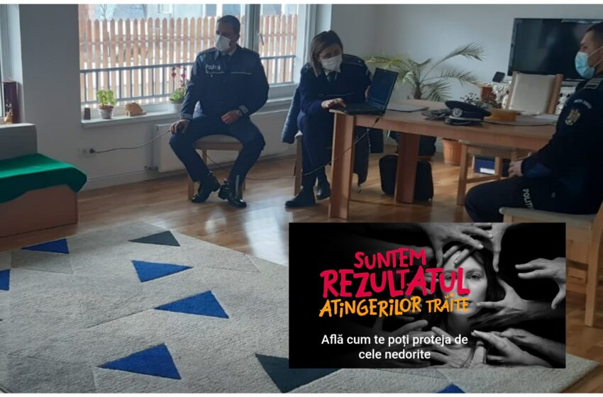  ,,Atingeri nedorite” – Campanie națională împotriva agresiunii minorilor, desfășurată la Beclean