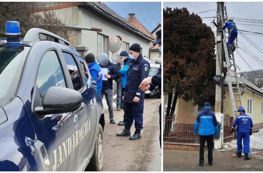  Mai multe familii din Rodna s-au branșat ilegal la reţeaua de energie electrică. Cum se pedepsește infracțiunea