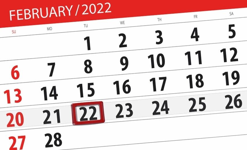  Zi SPECIALĂ: 22.02.2022. Palindromul apare o dată la 180 de ani