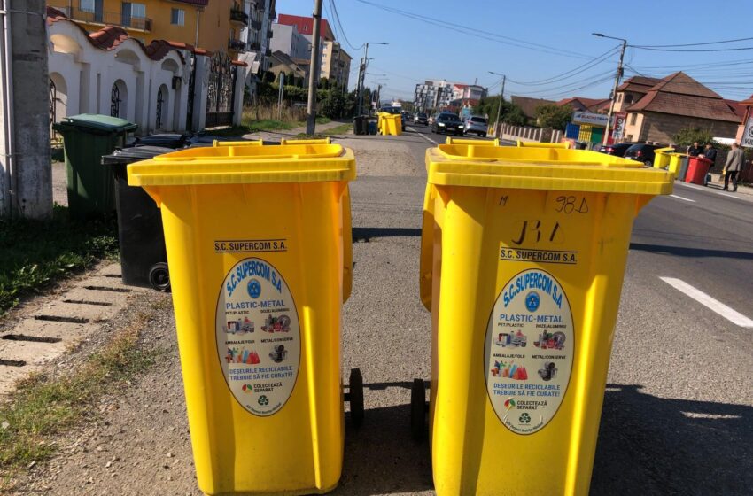  A fost publicat programul de colectare al pubelei GALBENE în luna Martie 2022